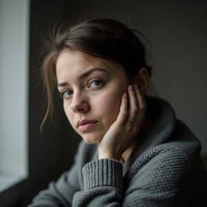 Stress woman